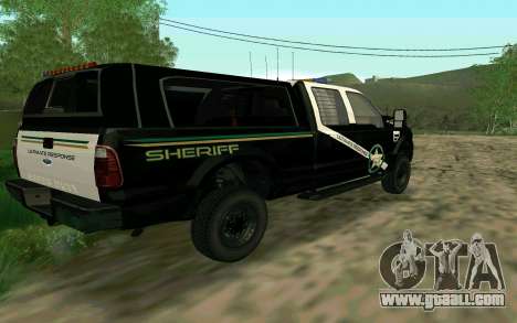 Ford F-250 Bone County Ultimate Response for GTA San Andreas