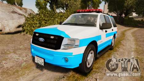Ford Expedition Japanese Police SSV v2.5F [ELS] for GTA 4