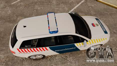 Audi S4 Avant Hungarian Police [ELS] for GTA 4