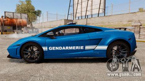 Lamborghini Gallardo Gendarmerie National [ELS] for GTA 4