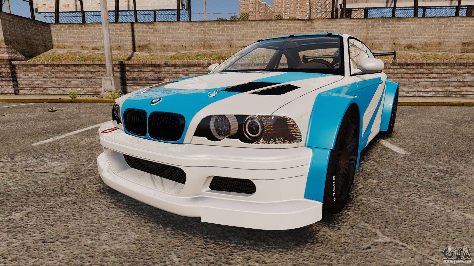  BMW  M3  GTR  2012 Most  Wanted  v1 1 for GTA 4