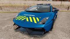 Lamborghini Gallardo Gendarmerie National [ELS] for GTA 4