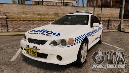 Ford Falcon XR8 Police Western Australia [ELS] for GTA 4