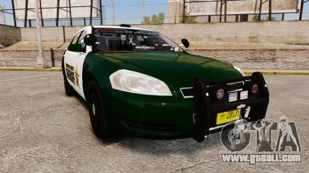 Chevrolet Impala 2010 Broward Sheriff [ELS] for GTA 4