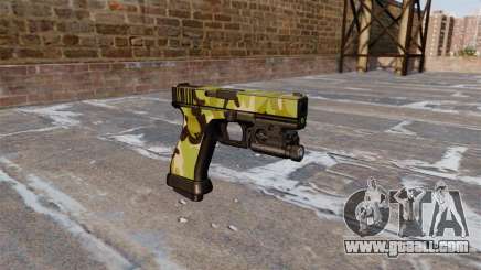 Pistol Glock 20 WoodLand for GTA 4