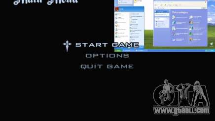 The Windows Menu for GTA San Andreas