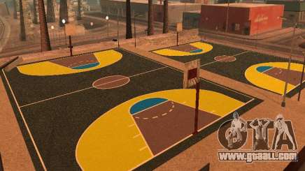 New basketball court for GTA San Andreas