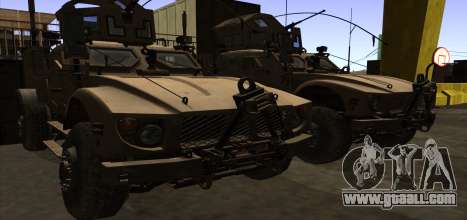 M-ATV из Call of Duty: Ghosts for GTA San Andreas