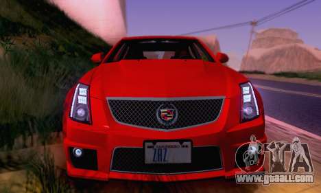 Cadillac CTS-V Sedan 2009-2014 for GTA San Andreas