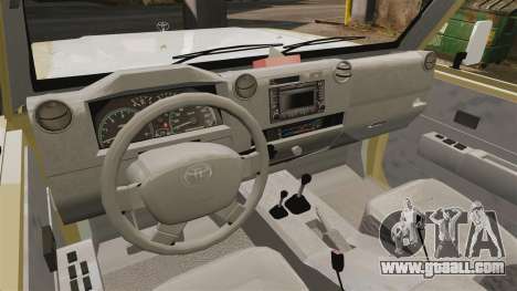 Toyota Land Cruiser 70 2014 for GTA 4