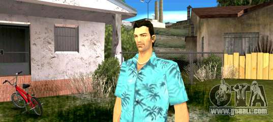 The sound of GTA SA after completing the mission for GTA Vice City