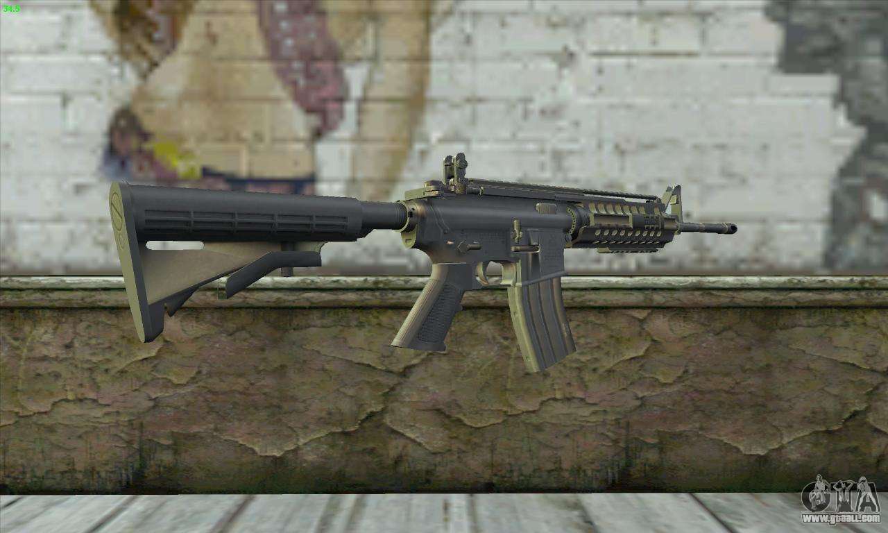 M4A1 S - System for GTA San Andreas