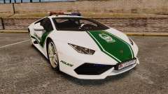 Lamborghini Huracan Cop [ELS] for GTA 4