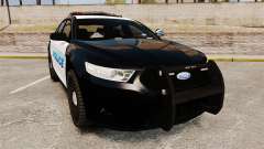 Ford Taurus Police Interceptor 2013 [ELS] for GTA 4