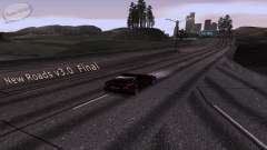 New Roads v3.0 Final for GTA San Andreas