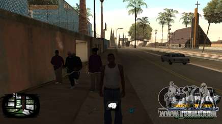 C-HUD Kings of Rap for GTA San Andreas