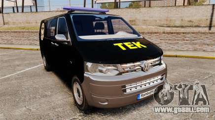 Volkswagen Transporter T5 Hungarian TEK [ELS] for GTA 4
