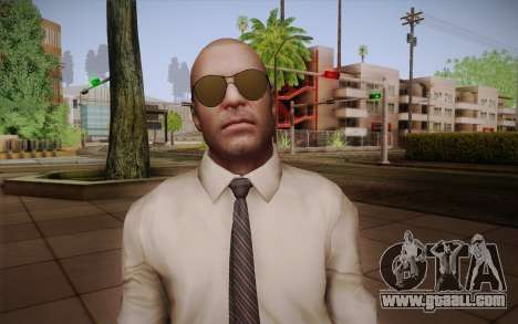 Special Agent Jason Hudson из CoD: Black Ops for GTA San Andreas