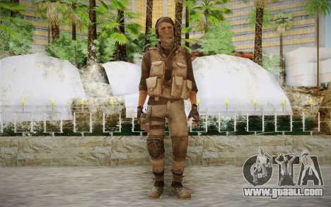 Mercenary in the armor (COD MW3) for GTA San Andreas