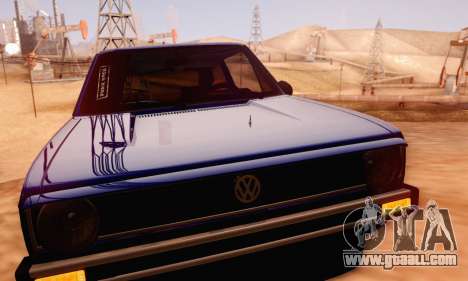 Volkswagen Golf Mk I Punk for GTA San Andreas