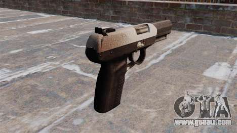 Gun FN Five seveN Chrome for GTA 4