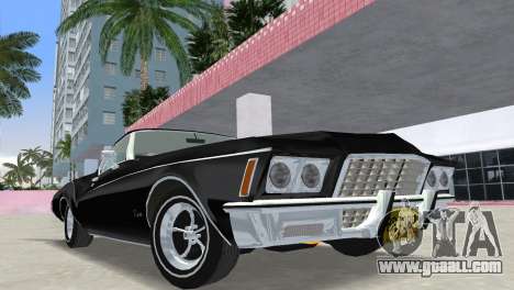 Buick Riviera 1972 Boattail for GTA Vice City