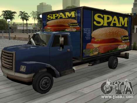 New advertising on cars for GTA San Andreas