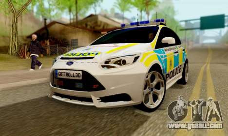 Ford Focus ST 2013 British Hampshire Police for GTA San Andreas