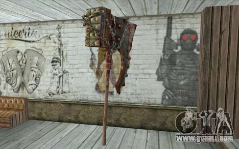 The executioner's axe (Resident Evil 5) for GTA San Andreas