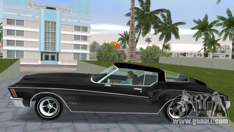 Buick Riviera 1972 Boattail for GTA Vice City