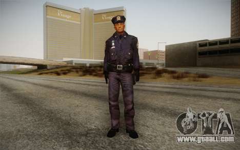 Policeman from Alone in the Dark 5 for GTA San Andreas