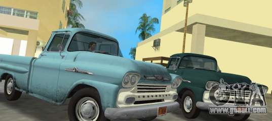 Chevrolet Apache Fleetside 1958 for GTA Vice City