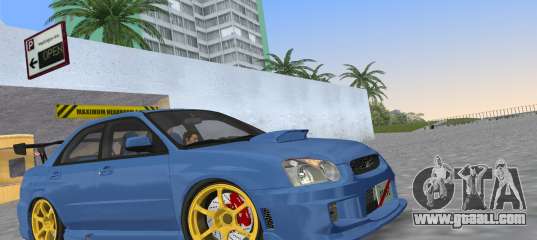 Subaru Impreza WRX STI 2005 for GTA Vice City