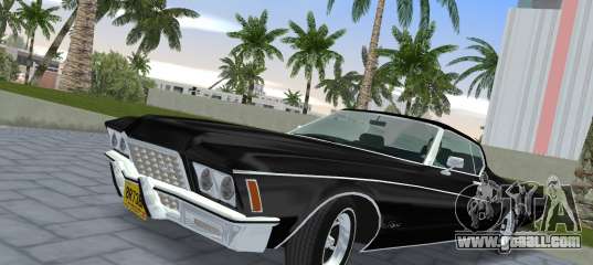 Buick Riviera 1972 Boattail for GTA Vice City