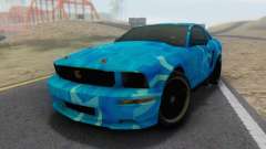 Ford Mustang Shelby Blue Star Terlingua for GTA San Andreas