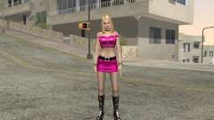 Pink Dressed Girl for GTA San Andreas