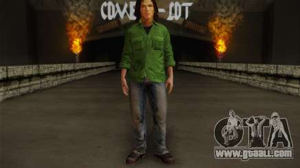 Sam Winchester из Supernatural for GTA San Andreas