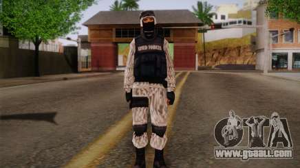 SWAT Snow Camo for GTA San Andreas