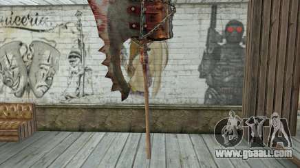 The executioner's axe (Resident Evil 5) for GTA San Andreas