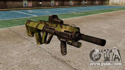 Автомат Steyr AUG-A3 Optic Woodland for GTA 4