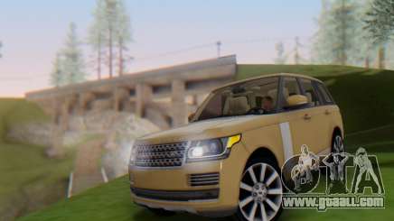 Range Rover Vogue 2014 V1.0 SA Plate for GTA San Andreas