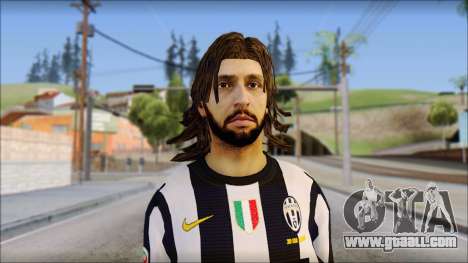 Andrea Pirlo for GTA San Andreas