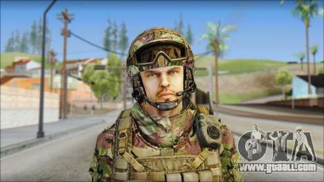 Forest SAS from Soldier Front 2 for GTA San Andreas