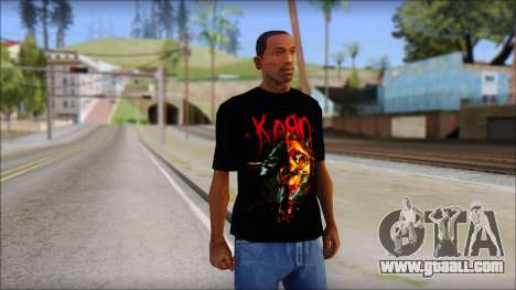 KoRn T-Shirt Mod for GTA San Andreas