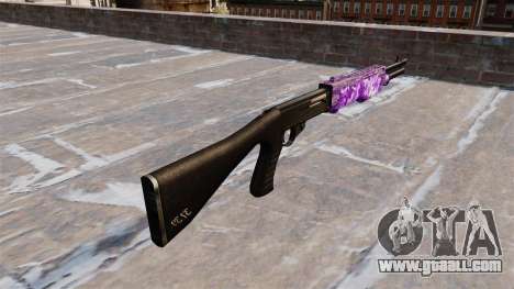 Ружье Franchi SPAS-12 Purple Camo for GTA 4
