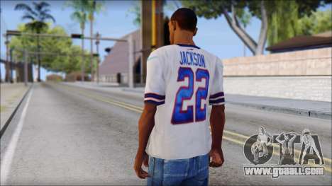 NY Buffalo Bills White for GTA San Andreas