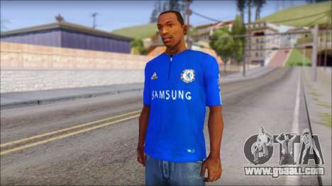 Chelsea F.C Drogba 11 T-Shirt for GTA San Andreas