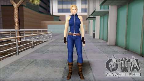 Sarah from Dead or Alive 5 v2 for GTA San Andreas