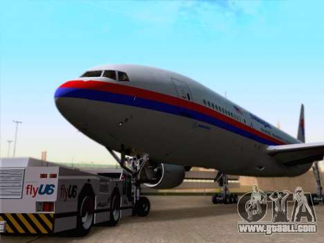 Boeing 777-2H6ER Malaysia Airlines for GTA San Andreas