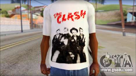 The Clash T-Shirt for GTA San Andreas